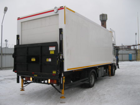 Изотермический фургон для ножничного погрузчика — Транс-Мороз 6