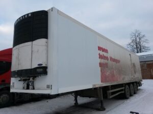 Ремонт передней части фургона полуприцепа-рефрижератора - Транс-Мороз