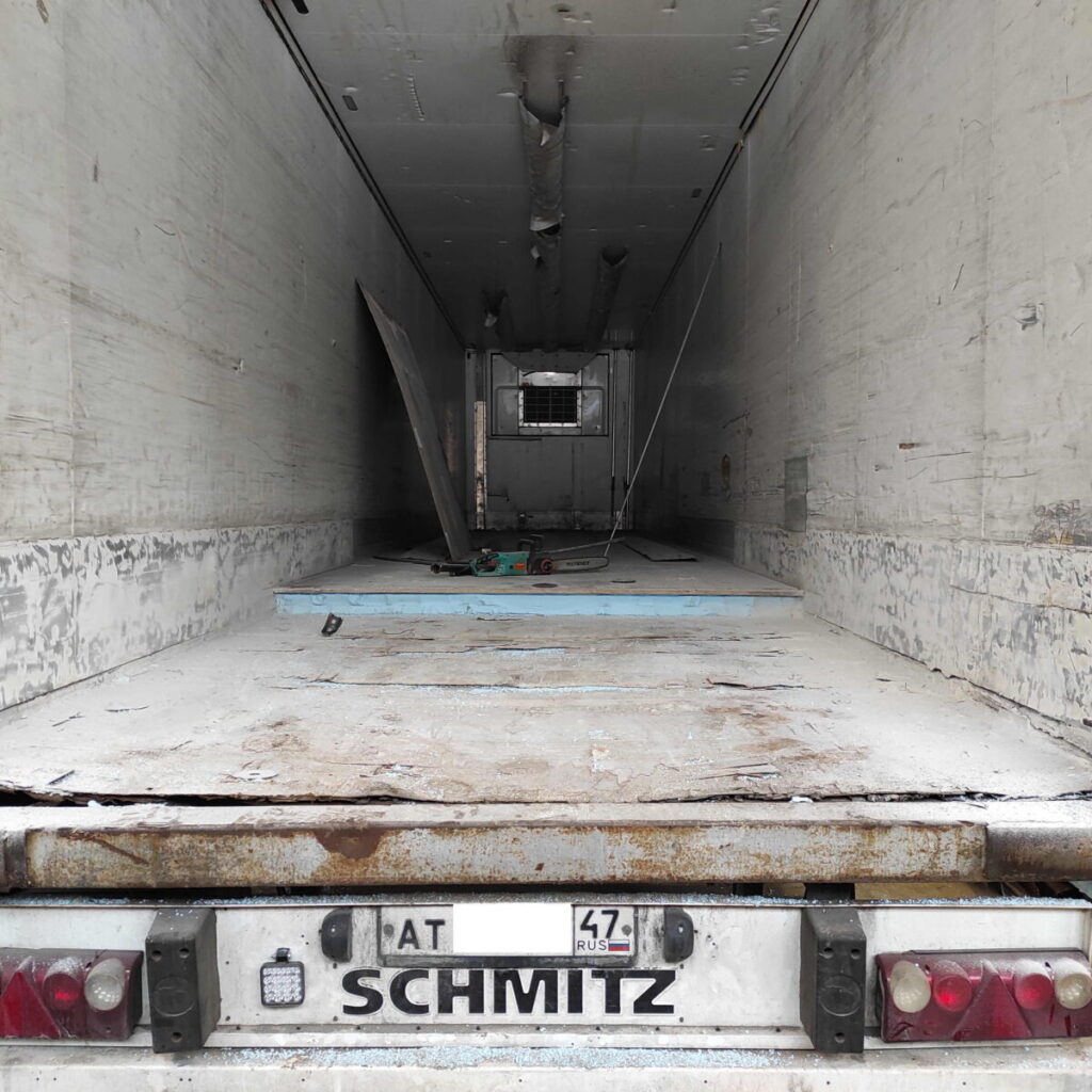 ООО «Трансмороз» осуществляет ремонт пола фургонов грузовых автомобилей и полуприцепов - ТрансМороз 2